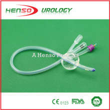 Three way Silicone Foley Catheter